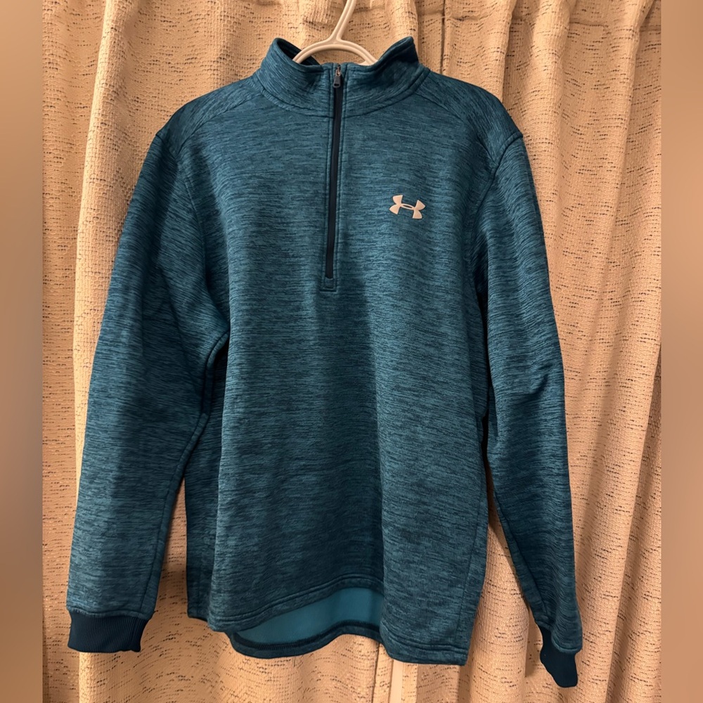 Under Armour Blue Quarter-Zip Pullover